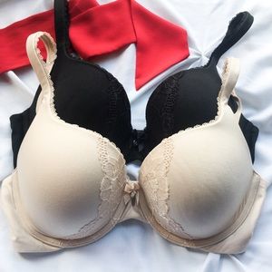 2/$31 Body by Victoria Perfect Shape Lt pushup EUC